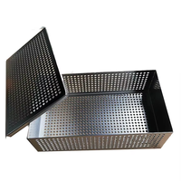 Panier de désinfection de taille personnalisée, plateau en maille autoclavable en acier inoxydable 304, panier conçu pour le nettoyage par ultrasons