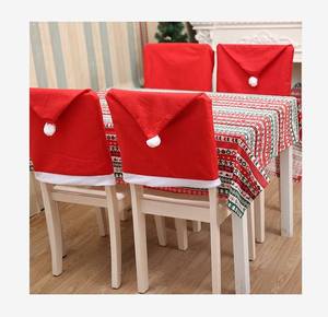 <strong>High</strong> Quality Xmas <strong>Dining</strong> Half <strong>Back</strong> <strong>Chair</strong> <strong>Back</strong> <strong>Covers</strong> Topper Custom <strong>for</strong> Christmas - Product Image 2