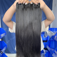 Paquete de Cabello Humano 12A, 100% Cabello Humano Vietnamita Virgen Sin Procesar, Extensiones de Cabello Humano Liso y Rizado