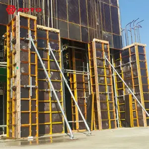 ADTO Concrete Wall Column Beam Slab Euro Form Steel Ply Formwork System for Construction