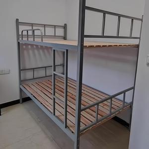 Wholesale School <b>Bed</b> Dormitory Company Staff Modern Student Iron <b>Double</b> Layer Metal Steel Pipe Apartment <b>Bunk</b> <b>Bed</b> - Product Image 6