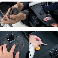 Pour BYD SEAL 5 DM-i 2025 2026 : Tapis en silicone tout-en-un pour bouton de commande central, accessoires antidérapants pour gobelet de remplissage d'eau sans fil