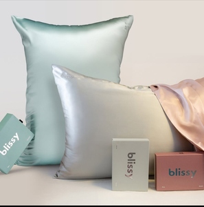 Taie d'oreiller en soie pure biologique de luxe en gros, 100% soie véritable tissée avec imprimé végétal, livrée dans une boîte pour la maison et l'hôtel - Product Image 5