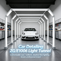 Meistverkaufte ZG/E1006 Lineare LED-Hallenbeleuchtung 3D Auto-Waschanlagen-Beleuchtung Werkstatt-Layout-Design Auto-Werkstatt LED-Leuchten