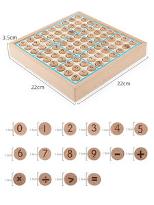 <span class=keywords><strong>Sudoku</strong></span> – jeu d'échecs Intelligent de 1 à 9 chiffres, jouet éducatif fantaisie en <span class=keywords><strong>bois</strong></span> pour enfants et adultes - Product Image 5