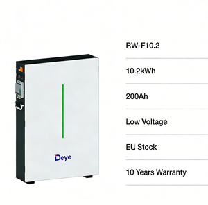 Deye EU Stok Güneş Enerjisi Depolama Bataryası 10.2kWh 6000 Döngü 200Ah RW-F10.2 BMS LiFePO4 Düşük Voltajlı Güneş Enerjisi Bataryası - Product Image 1
