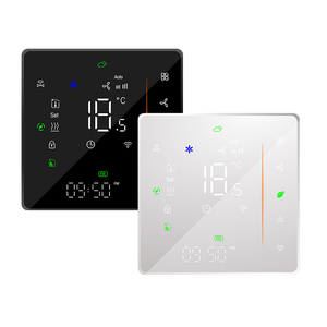 <span class=keywords><strong>Thermostat</strong></span> intelligent programmable Wi-Fi BAC-006 pour unité de chauffage à ventilo-convecteur, économie d'énergie, pour système de climatisation domestique, forme carrée pour pièce - Product Image 5
