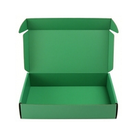 Boîtes d'expédition en carton ondulé recyclables avec logo personnalisé, laminage mat, petites boîtes écologiques pour cosmétiques et vêtements