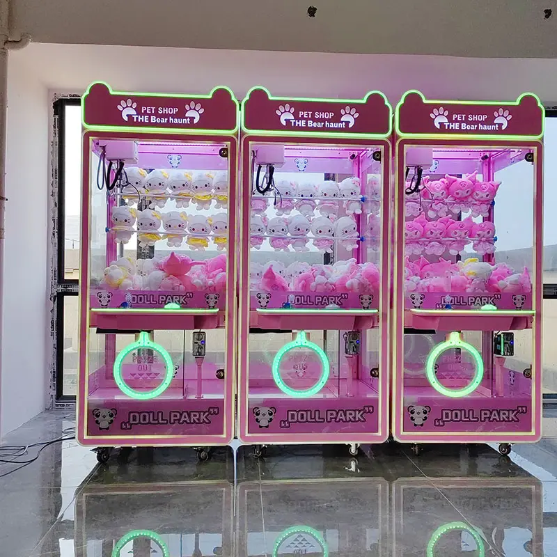 Muntautomaat Duck Lucky Planet Clip Prijs Klem Snacks Automaat Arcade Kraan Game Clip Claw Machine