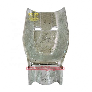Hotel de lujo Villa <span class=keywords><strong>Bar</strong></span> silla diseño peculiar resina artesanía fibra de vidrio mosaico cara arte ornamento escultura cómodo asiento elegante - Product Image 3