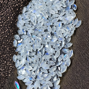 Lot en gros de spinels naturels de haute qualité, cabochons lisses en forme de marquise, éclatants, pour la fabrication de bijoux - Product Image 2