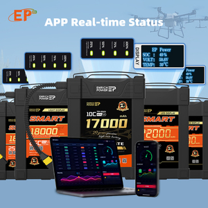 EP Solid Smart Drone BMS Lipo Batterijpakket Digitaal Display Beheersysteem Polymeer Batterijpakket 3.7v 14S 16S 18S Met AS150U - Product Image 3