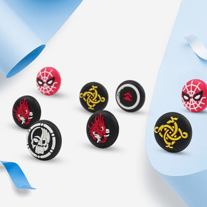 RALAN Controller Grips <span class=keywords><strong>Call</strong></span> <span class=keywords><strong>of</strong></span> <span class=keywords><strong>Duty</strong></span> Silicone Thumb Stick pour PS5 OEM pour Xbox Thumb Grips pour <span class=keywords><strong>PS4</strong></span> Joystick - Product Image 1