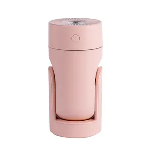 Máy Tạo Độ Ẩm Không Khí Cho Xe Hơi Đổi Mới Phun Sương Mini Usb Để Bàn 220 ML Màu Đen Mới Từ Nhà Máy