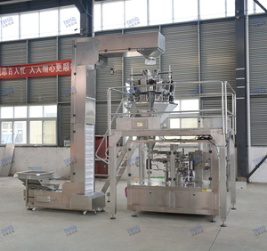 Machine <span class=keywords><strong>de</strong></span> conditionnement et <span class=keywords><strong>de</strong></span> remplissage pour sachets préformés <span class=keywords><strong>de</strong></span> graines <span class=keywords><strong>de</strong></span> graminées, graines <span class=keywords><strong>de</strong></span> tournesol, croustilles chocolatées, avec balance combinée - Product Image 6