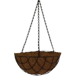 Panier à fleurs suspendu artificiel pour la décoration intérieure et extérieure du jardin, pot de fleurs suspendu - Product Image 1
