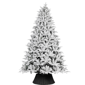 Snowy PE/PVC Flocking Artificial Christmas <b>Tree</b> (China)-Environmental Protection & Non-Toxic Customizable Sizes - Product Image 6