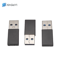 Adaptateur Type C personnalisé HL, PC, ABS ignifuge, USB3.0 mâle-femelle, convertisseur OTP/OTG/OCP/OVP, charge d'ordinateur portable, sortie casque, AC