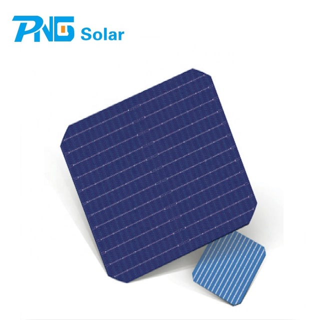 High Efficiency 9BB Mono PERC Solar Cell High Quality a Grade 166*166 China Manufacturer for Solar Panel