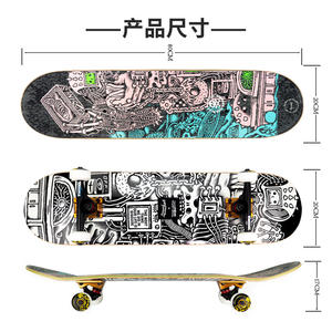 BM Skateboard 7 plis personnalisable pour adultes débutants, Cruiser pour enfants, Vente en gros, Prix professionnels, en érable canadien - Product Image 5