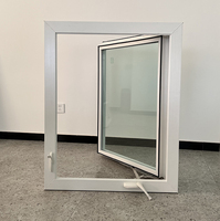 Type américain sans plomb Upvc coulissant fenêtres à guillotine simple ou double et profil de portes fenêtres Profils en PVC pour fenêtres américaines