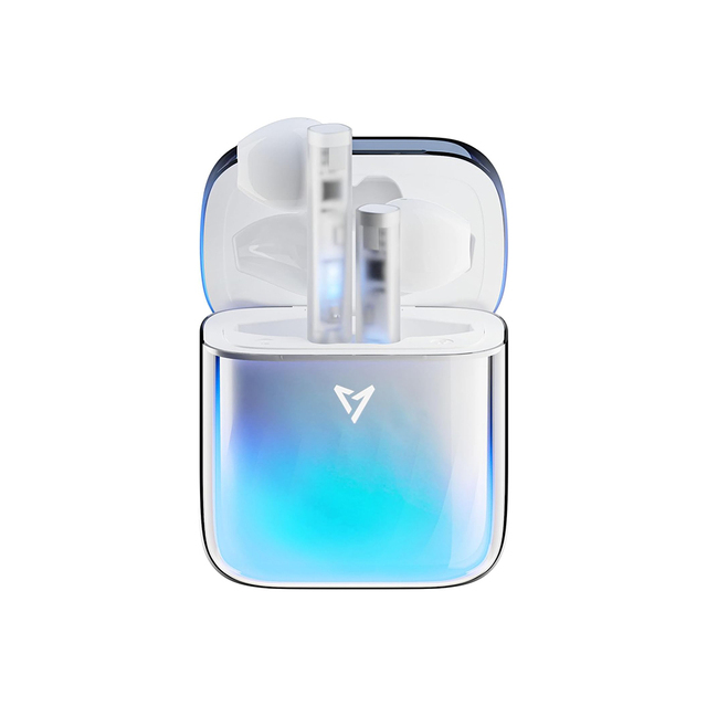 With Wireless Charging Case Earphone LP1 Blue-tooth 5.4 Stereo Bass Wireless Luminous Earbud for Android Ios Smart Phone
