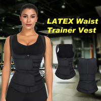 WAISTDEAR Entraîneur de taille pour femmes Nouvelle mode de serre-taille à double sangle Matériau en spandex pour amincir la taille