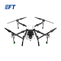 Ensemble EFT E416P PNP, cadre de drone agricole pour la protection des cultures, entretien facile, pièces de quadricoptère, outils agricoles, pulvérisateur agricole 16L