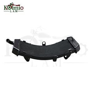 KOLMIO-LAM Radiador de Aluminio para Motocicleta Yamaha T-MAX <span class=keywords><strong>TMAX</strong></span> 500 <span class=keywords><strong>XP500</strong></span> 1997-2012, Enfriador de Refrigeración T MAX 500, Intercambiador de Calor - Product Image 2
