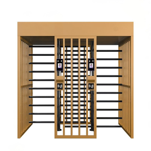 ประตูหมุนสแตนเลสแบบเต็มความสูง พร้อมระบบจดจำใบหน้าและอ่านบัตร ป้องกันการเข้าถึงโดยไม่ได้รับอนุญาต ใช้งานได้ 2 ทาง มาตรฐานป้องกันน้ำและฝุ่นระดับ IP54 เหมาะสำหรับโรงยิม - Product Image 3