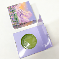 Pochettes d'emballage pliables écologiques Yuecheng avec fenêtre transparente et pelliculage mat pour savons faits maison, parfums et cosmétiques