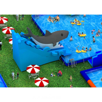Parc aquatique gonflable géant avec piscine intex, pour enfants et adultes, de fabrication chinoise,