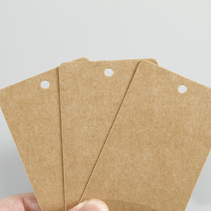 ป้ายแขวนเสื้อผ้ารักษ์โลก ป้ายราคาแบบกำหนดเอง ป้ายแขวนกระดาษรีไซเคิล พร้อมโลโก้และเชือกสำหรับเสื้อผ้ายีนส์ - Product Image 3