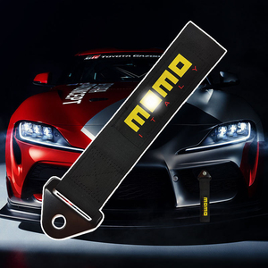 <span class=keywords><strong>Attelage</strong></span> de remorque pour modification de <span class=keywords><strong>voiture</strong></span> JDM avec boucle triangulaire, protection de pare-chocs avant, ruban décoratif personnalisé - Product Image 2