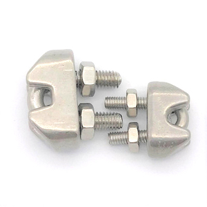 Thép không gỉ Dây Dây kẹp din741 <span class=keywords><strong>Wire</strong></span> Rope <span class=keywords><strong>clip</strong></span> trong kho <span class=keywords><strong>Wire</strong></span> Rope <span class=keywords><strong>clip</strong></span> kẹp cho phần cứng item cho cáp - Product Image 5