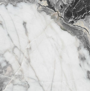 600 semplice ed elegante * Piastrelle in ceramica effetto marmo 600mm con trame bianche e grigie piastrelle per pavimenti in porcellana smaltata lucidata - Product Image 3
