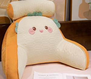 Bantal Kursi Kantor Bahan Sutra Es Lateks untuk Membaca, Mainan Boneka Plush - Product Image 3