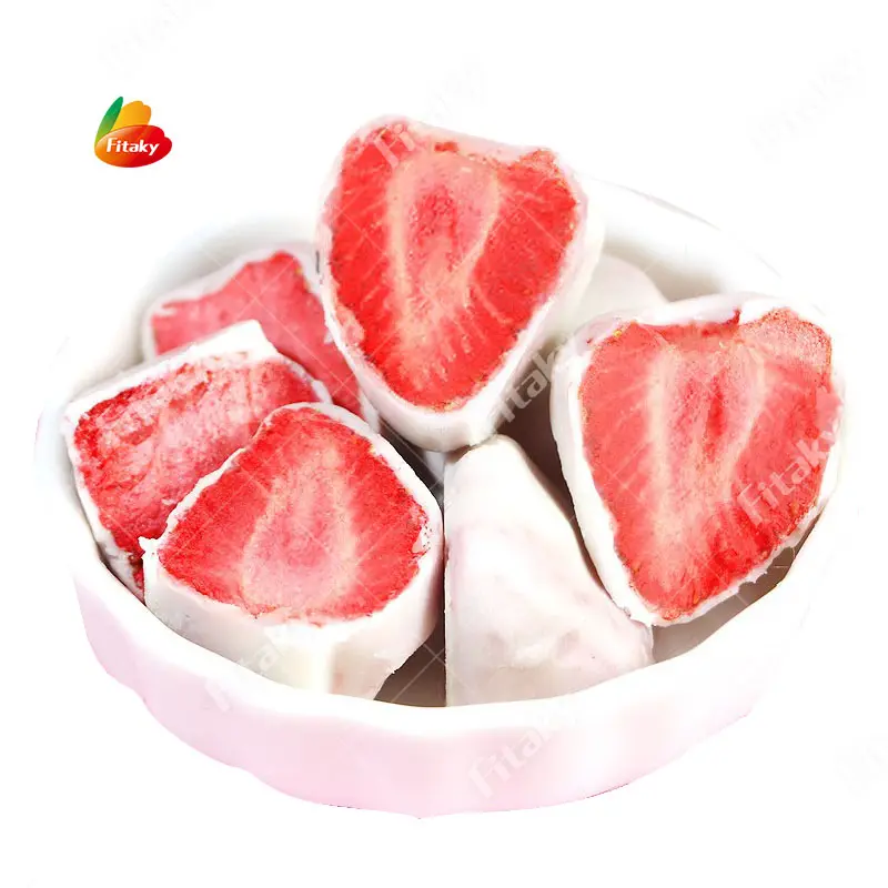Freeze Dried Strawberry Covered With Chocolate Freeze Dried Strawberry Filled Chocolate Balls