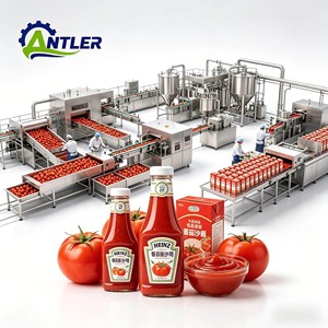 Ligne <span class=keywords><strong>de</strong></span> production <span class=keywords><strong>de</strong></span> pâte <span class=keywords><strong>de</strong></span> tomate entièrement automatique en acier inoxydable, machines <span class=keywords><strong>de</strong></span> transformation alimentaire - Product Image 1