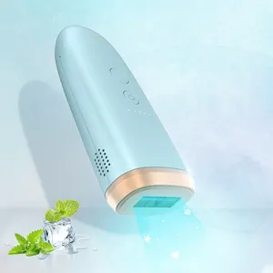 Cooling Painless Ipl Hair Removal Appliances Quartz Lamp Energy Output 13-16j Ipl Hair Removal