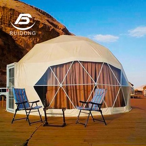 Tente ronde imperméable de dôme de couverture de PVC de structure métallique avec la fenêtre en <span class=keywords><strong>baie</strong></span> claire - Product Image 2