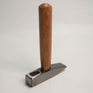 Marteau à bec de canard OEM DIY avec manche en bois court, en acier à haute teneur en carbone, pour le martelage de tôles, la décoration et le débitrage - Product Image 5