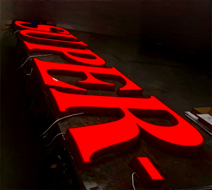 Letras 3D Grandes Personalizadas, Letras Decorativas Independientes para Centros Comerciales, Letras Gigantes Iluminadas de 3, 4 y 5 Pies - Product Image 4