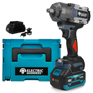 Avvitatore a Impulsi Industriale a Batteria al Litio Brushless Ricaricabile Electric Goddess DBS028 18V, Attacco da 1/2 Pollice, Coppia Massima 1000NM per - Product Image 1