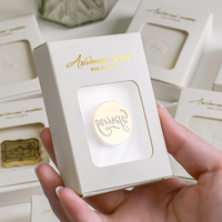 Boîte de rangement élégante pour tampons de cire de haute qualité avec tête en cuivre, idéale pour organiser les fournitures de sceau de cire - Vente en gros
