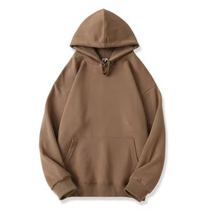Poids lourd surdimensionné pull à capuche sweats unisexe de haute qualité 100% coton vente en gros personnalisé sweat à capuche vierge hommes - Product Image 1