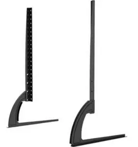 WALI Universele TV Stand Tafel Top voor Meest 32 om 66 inch LCD Flat Screen TV, VESA tot 800 door 400mm Zwart