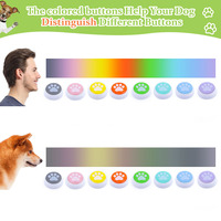 Boutons sonores enregistrables pour chiens, clairs et faciles à utiliser, pour la communication et l'entraînement des animaux de compagnie, jouets promotionnels, fonctionnant sur piles