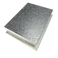 Panneau de conduit pré-isolé en PU, ignifuge, conduit d'air rigide en mousse PUR, feuille d'aluminium, conduit durable, faible coefficient de conductivité thermique