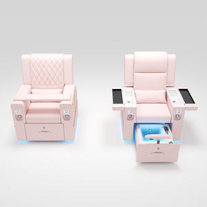 Elektrischer Nagelstudio-Sessel mit <span class=keywords><strong>Massage</strong></span> und Fußbad, Multifunktionaler Stuhl für Schönheitssalon, Nagelstudio, Wimpern und Pediküre, Modernes Wohnzimmer - Product Image 3